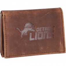 Кошелек Detroit Lions Leather Team Tri-Fold