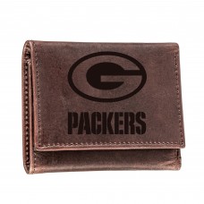 Кошелек Green Bay Packers Leather Team Tri-Fold