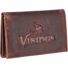 Кошелек Minnesota Vikings Leather Team Tri-Fold