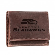 Кошелек Seattle Seahawks Leather Team Tri-Fold