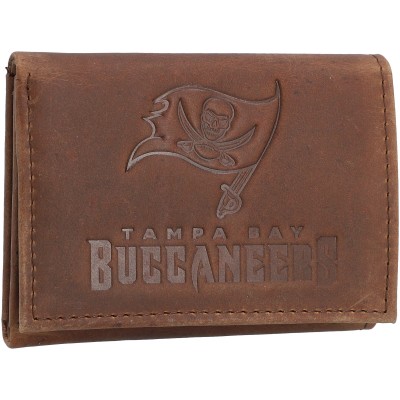 Кошелек Tampa Bay Buccaneers Leather Team Tri-Fold