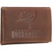 Кошелек Tampa Bay Buccaneers Leather Team Tri-Fold
