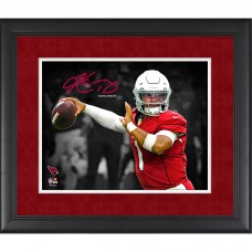 Facsimile Signature Arizona Cardinals Kyler Murray Fanatics Authentic Framed 11 x 14 Spotlight Photograph