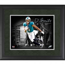 DeVonta Smith Philadelphia Eagles Fanatics Authentic Facsimile Signature Framed 11 x 14 Spotlight Photograph