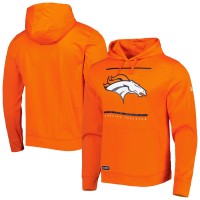 Толстовка Denver Broncos New Era Combine Authentic Split Defense - Orange