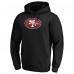 Толстовка San Francisco 49ers Primary Logo Fitted - Black