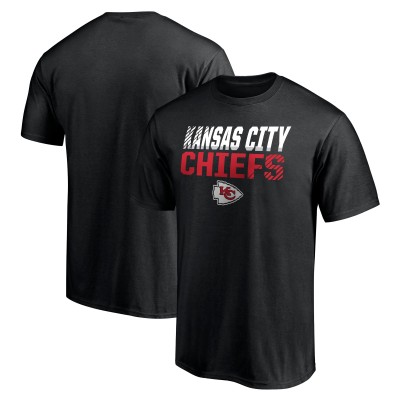 Футболка Kansas City Chiefs Logo Fade Out - Black
