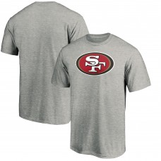 Футболка San Francisco 49ers Primary Logo - Heathered Gray