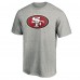 Футболка San Francisco 49ers Primary Logo - Heathered Gray