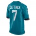 Игровая джерси Byron Leftwich Jacksonville Jaguars Nike Retired Player Game - Teal