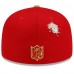 Бейсболка San Francisco 49ers New Era NFL x Staple Collection 59FIFTY - Scarlet/Gold