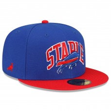 Buffalo Bills New Era NFL x Staple Collection 59FIFTY Fitted Hat - Royal/Red