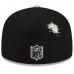 Бейсболка Las Vegas Raiders New Era NFL x Staple Collection 59FIFTY - Black/Gray