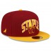 Бейсболка Washington Commanders New Era NFL x Staple Collection 59FIFTY - Burgundy/Gold