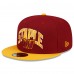 Бейсболка Washington Commanders New Era NFL x Staple Collection 9FIFTY Snapback - Burgundy/Gold