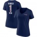  Женская футболка Seattle Seahawks Fanatics College Navy Team Mothers Day V-Neck