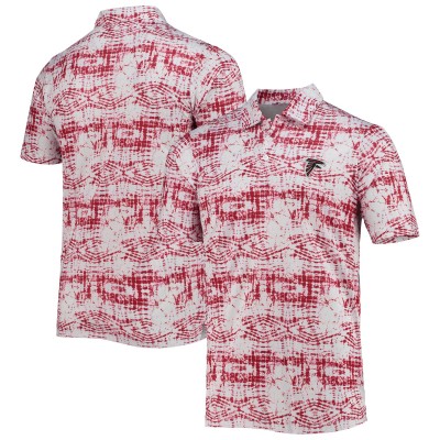 Поло Atlanta Falcons Antigua Vivid - Red