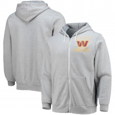 Толстовка на молнии Washington Commanders NFL x Darius Rucker Collection by Fanatics Sponge Fleece - Heathered Gray