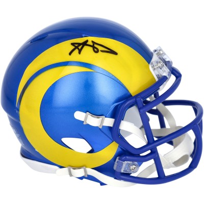 Aaron Donald Los Angeles Rams Fanatics Authentic Autographed Riddell Speed Mini Helmet