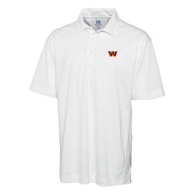 Поло Washington Commanders Cutter & Buck Genre DryTec Textured - White