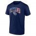 Футболка Tennessee Titans Banner Wave Logo - Navy