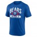 Футболка Chicago Bears Badge of Honor Tri-Blend - Royal