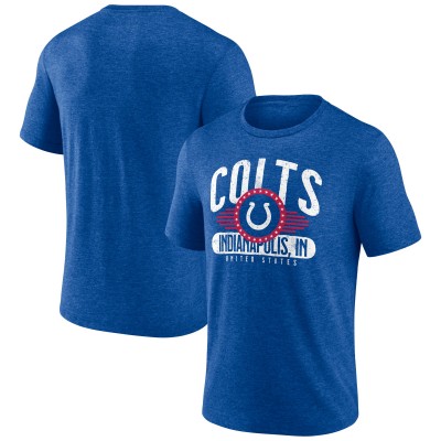Футболка Indianapolis Colts Badge of Honor Tri-Blend - Royal
