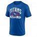 Футболка Tennessee Titans Badge of Honor Tri-Blend - Royal