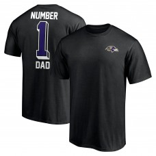 Футболка Baltimore Ravens Number One Dad - Black