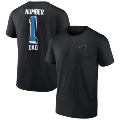 Футболка Carolina Panthers Black Number One Dad