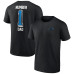 Футболка Carolina Panthers Black Number One Dad Футболка Carolina Panthers Black Number One Dad