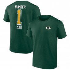 Футболка Green Bay Packers Green Number One Dad