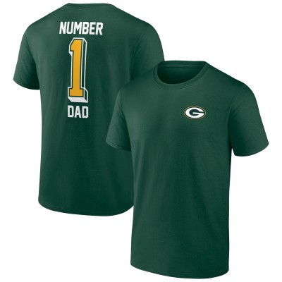 Футболка Green Bay Packers Green Number One Dad