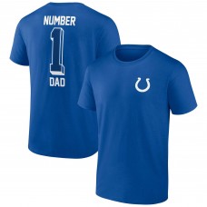 Футболка Indianapolis Colts Number One Dad - Royal