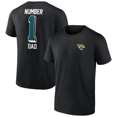 Футболка Jacksonville Jaguars Number One Dad - Black