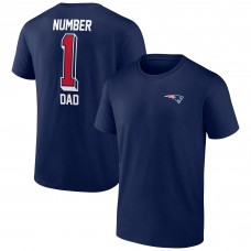 Футболка New England Patriots Number One Dad - Navy
