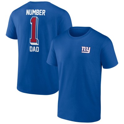 Футболка New York Giants Number One Dad - Royal
