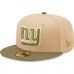 Бейсболка New York Giants New Era Tan/Olive 1995 Pro Bowl Saguaro 59FIFTY