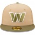 Бейсболка Washington Commanders New Era  Saguaro 59FIFTY - Tan/Olive
