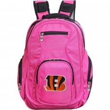 Cincinnati Bengals MOJO Pink Premium Laptop Backpack