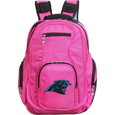 Carolina Panthers MOJO Pink Premium Laptop Backpack