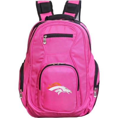 Denver Broncos MOJO Pink Premium Laptop Backpack