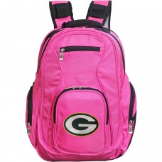Green Bay Packers MOJO Premium Laptop Backpack - Pink