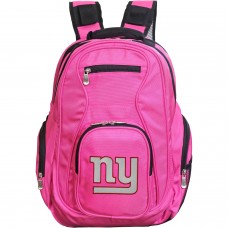 New York Giants MOJO Premium Laptop Backpack - Pink
