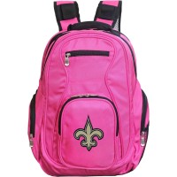 New Orleans Saints MOJO Pink Premium Laptop Backpack