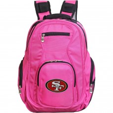 San Francisco 49ers MOJO Pink Premium Laptop Backpack