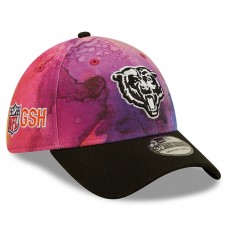 Бейсболка Chicago Bears New Era 2022 NFL Crucial Catch 39THIRTY - Pink/Black