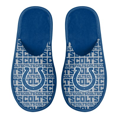 Тапочки Indianapolis Colts FOCO Scuff Logo