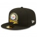 Бейсболка Pittsburgh Steelers New Era 2022 Salute To Service 59FIFTY - Black