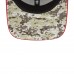 Бейсболка Arizona Cardinals New Era 2022 Salute To Service 39THIRTY - Black/Cardinal